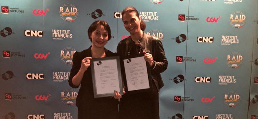 UniFrance signe un protocole d'accord avec trois acteurs majeurs de l'exploitation et de la distribution en Indon&eacute;sie