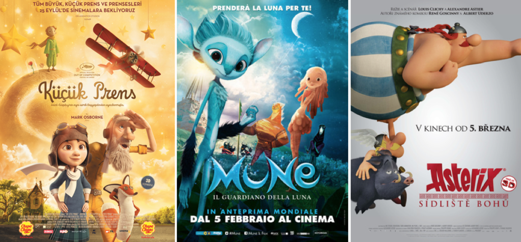 Une ann&eacute;e 2015 record pour les films fran&ccedil;ais d&rsquo;animation &agrave; l&rsquo;international